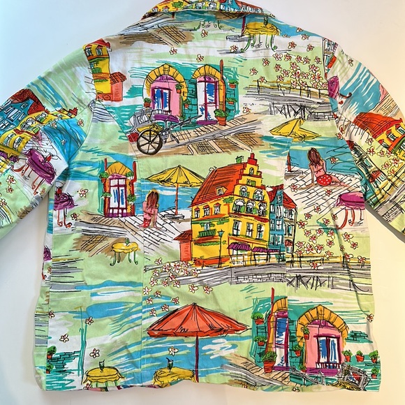 Jacket - Artist Sketches of Beach and Street Scenes - Picture 6 of 9